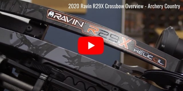 Ravin Crossbows - NEW for 2020 is the R29X Sniper Package with the