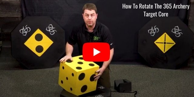 How To Rotate The 365 Archery Target Core