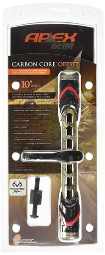 Stabilisateur de chasse et 3D Apex Gear Accu-Strike 6 pouces noir