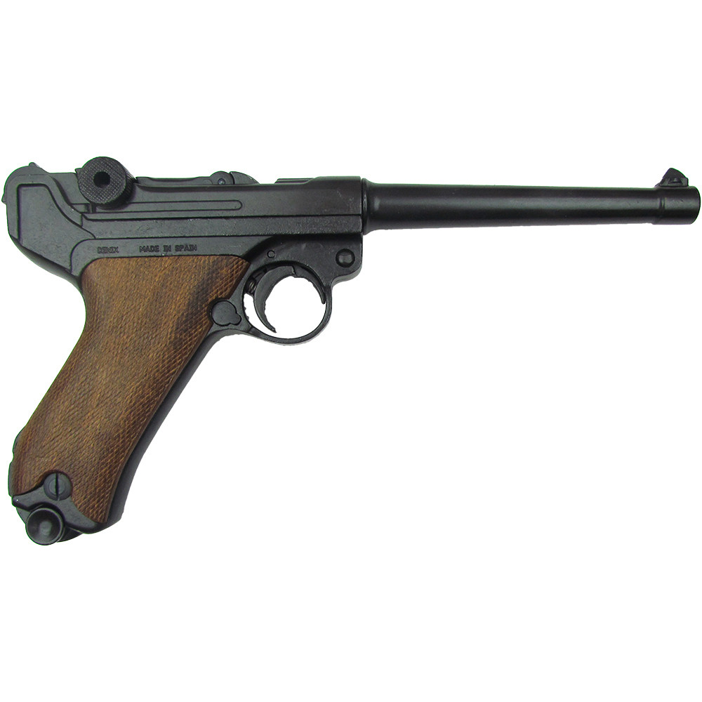 Denix WWII German Naval Luger P-08 Replica Pistol | Military Issue