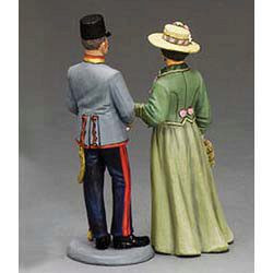 Figurines King & Country – TR009 L'Archiduc Franz-Ferdinand & Sa Femme – Métal 54mm – Neuf