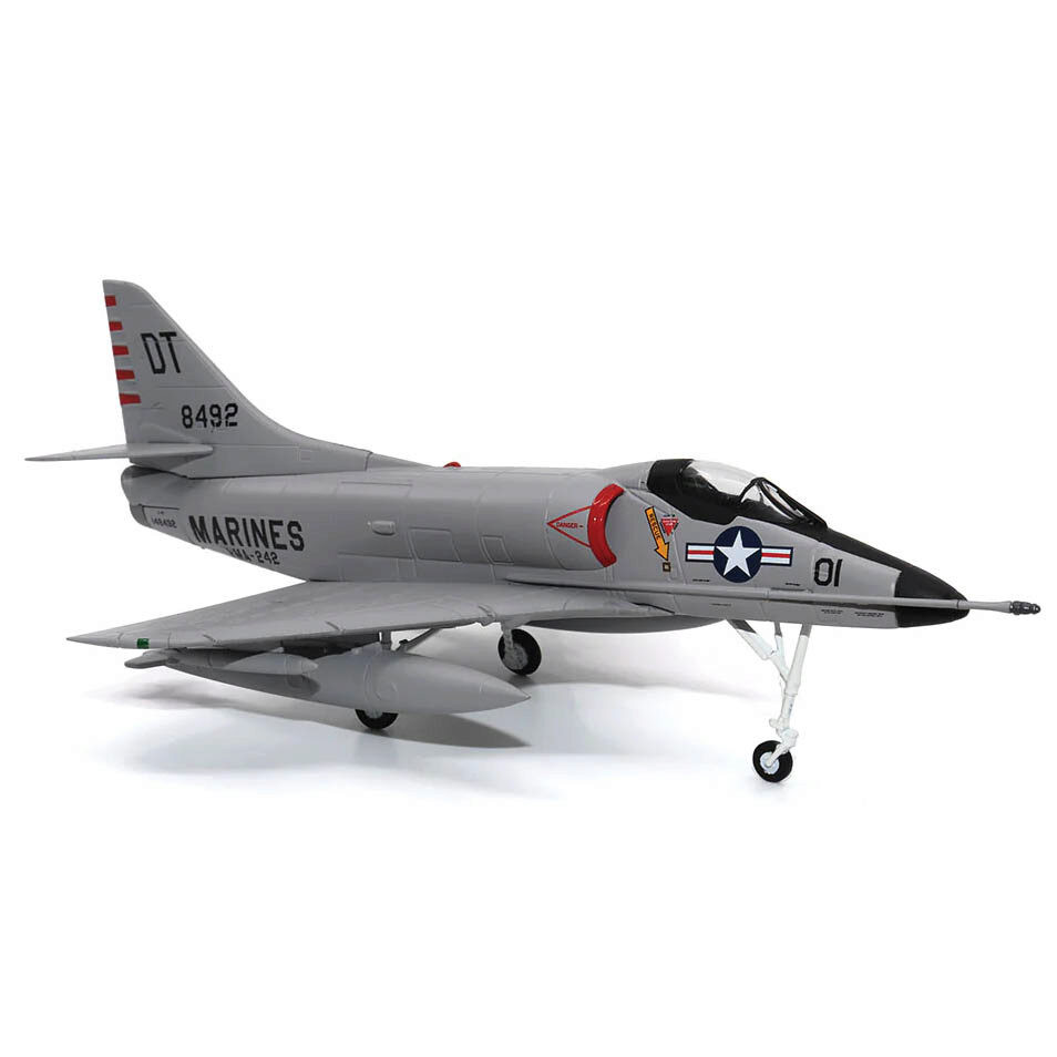NUOTIE 1/72 A-4 Skyhawk Attack Pre-Build Diecast Metal Aircraft Model Kits U.S. Marine Corps Replica Military for Display Collection or Gift(VMA-242 1st Maw NUOTIE 1/72 A-4 Skyhawk Attack Pre-Build Diecast Metal Aircraft Model Kits U.S. Marine Corps Replica Military for Display Collection or Gift(VMA-242 1st Maw