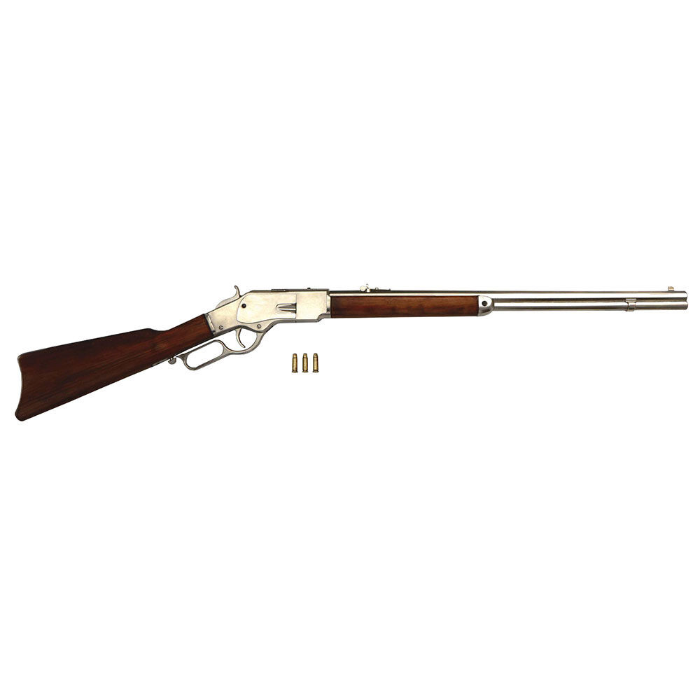 Model 1873 Repeating Rifle - Polished Nickel Finish | Military