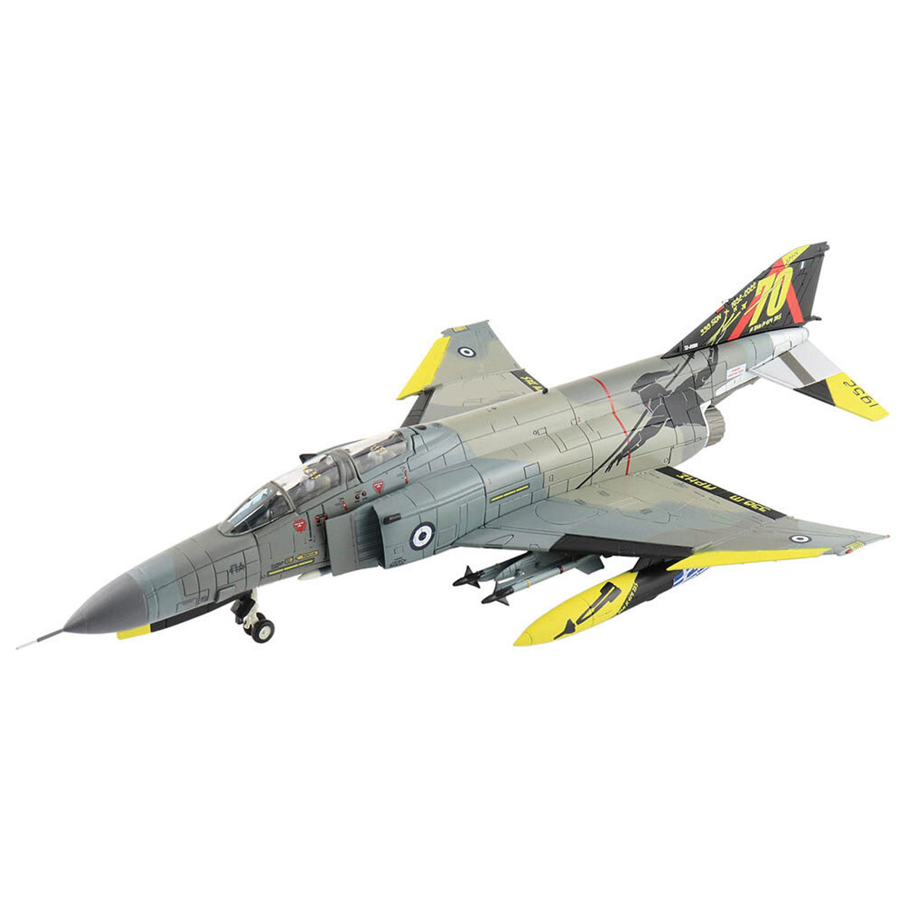 F-4E Phantom II 1/72 Die Cast Model - HA19053 70 Years of 338 Sqn  Operations, Hellenic Air Force