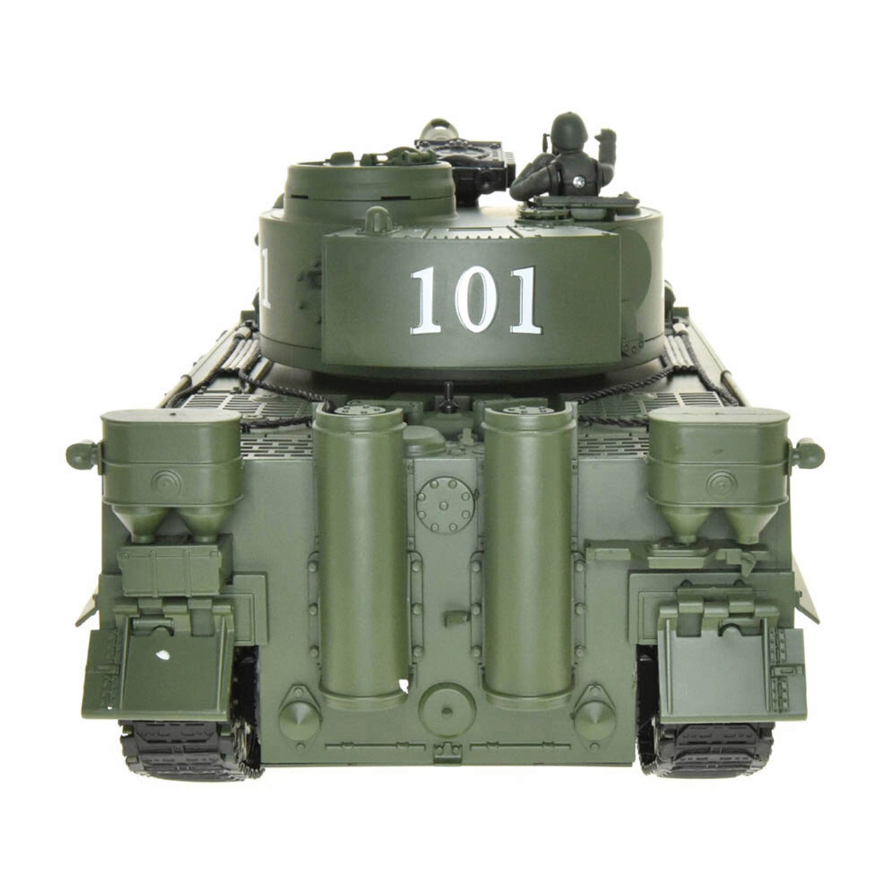 Remote Control Tiger 1 Tank Green w/Airsoft Cannon CIS Associates (CIS813/gray) Military