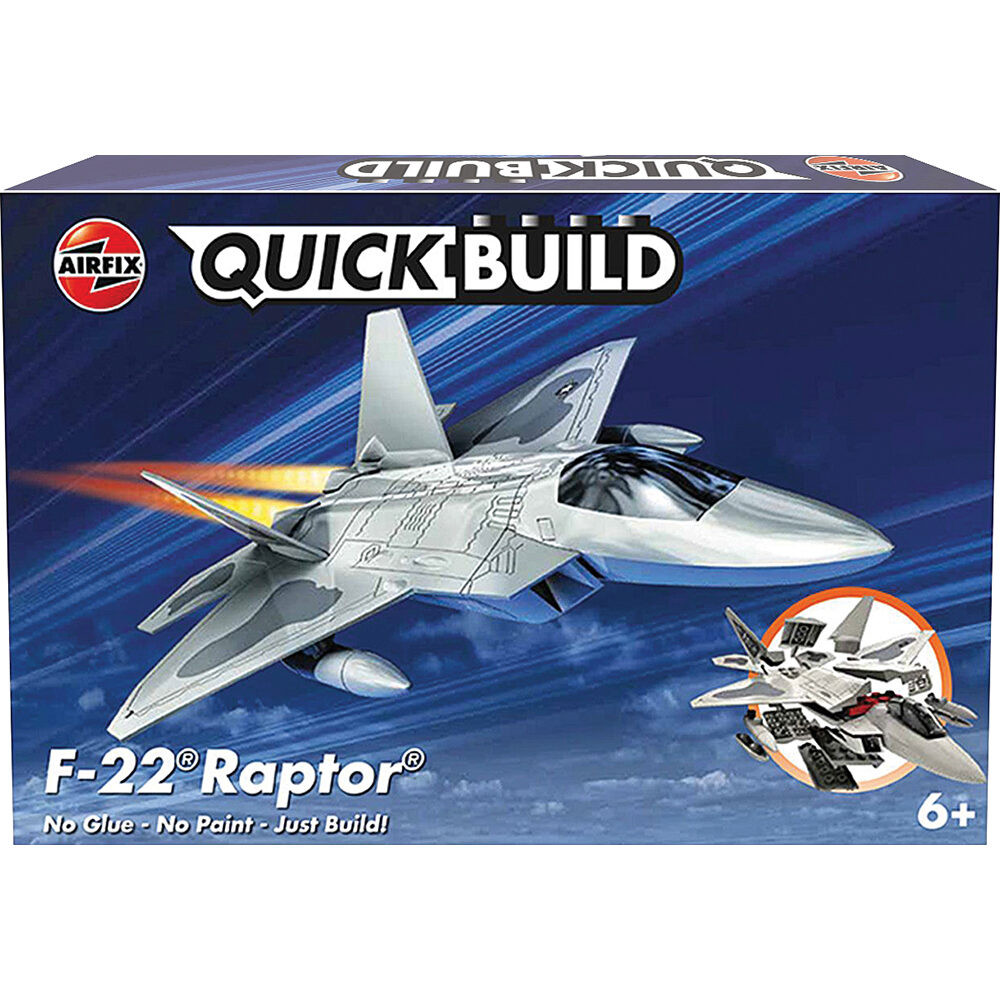 Blocky Raptor Model F-22 Raptor Building Block Model Corgi Quickbuild (J6005) | Military ...