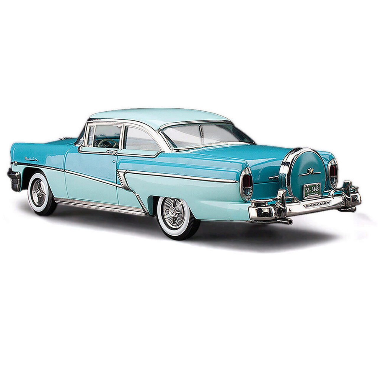 No209 ミニカー1/18 Mercury Montclair Closed 1956 Mercury MontClair Hard Top, Glamour Tan/Classic White 1