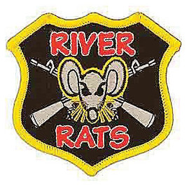 River Rats Yellow-Border Patch Main Image