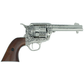 Colt M1873 Engraved Fast Draw Revolver Replica Main  