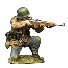 HJSS Kneeling Firing Rifle 1/30 Figure King and Country (WS370) Main  