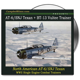 AT-6/SNJ TEXAN PLUS BT-13 VULTEE TRAINER DVD CAMPBELL FILMS (CFDVD0474) Main  