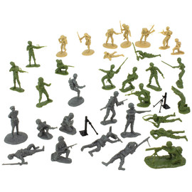 BMC D-Day 1/32 Plastic Figures - 34 Pieces Main  