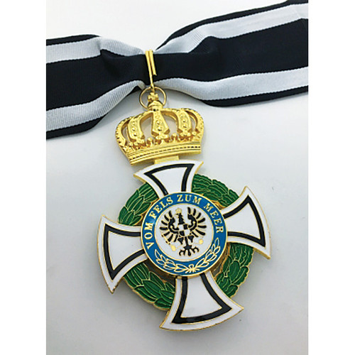 House Order of Hohenzollern Commander Class Medal Main Image