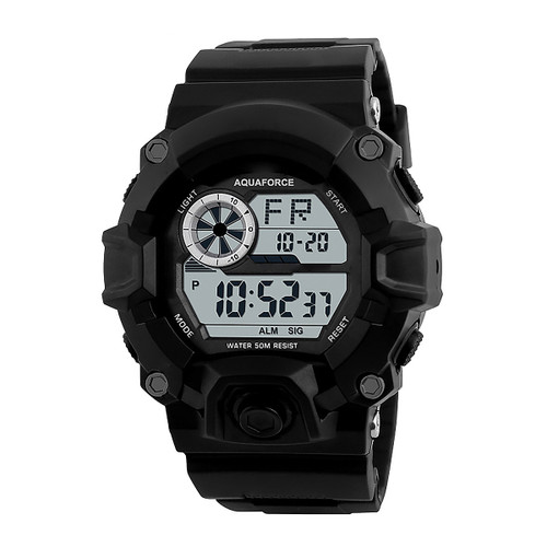 Digital 48mm-Face Tactical Watch Main Image