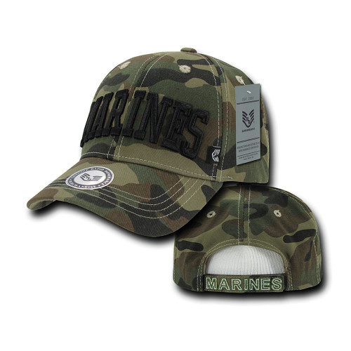 U.S. Marines Cap - Woodland Main Image