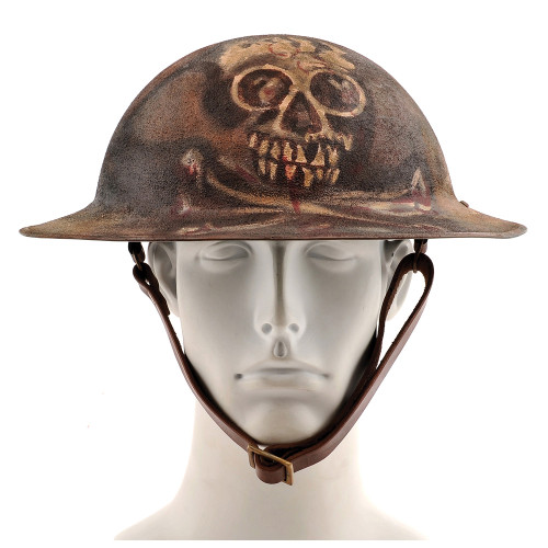 World War I U.S. "Trench Raider" Brodie Helmet Main Image