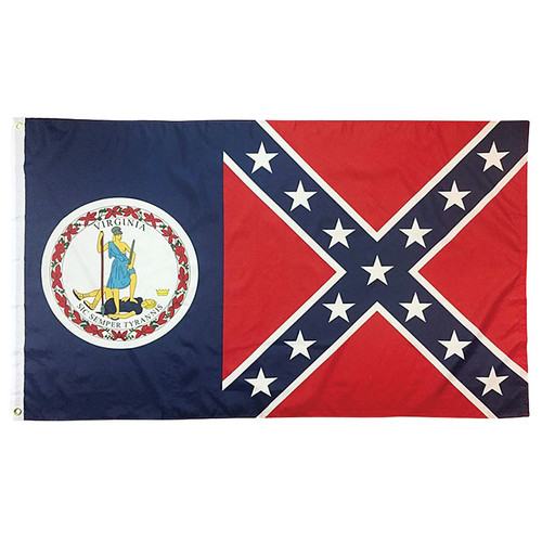 Virginia Rebel Flag Main Image