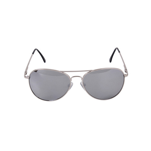 Polarized 58mm Aviator Sunglasses - Chrome/Mirrored Alt Image 1