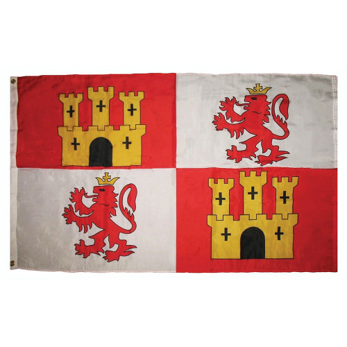 Spain Lion Columbus Flag Main Image