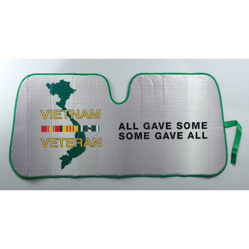 Vietnam Veteran Vehicle Sunshade Main Image