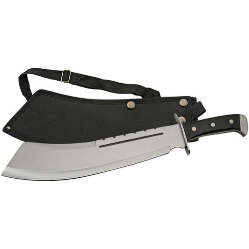 Black Bully Machete with Shoulder Sheath Alt Image 1