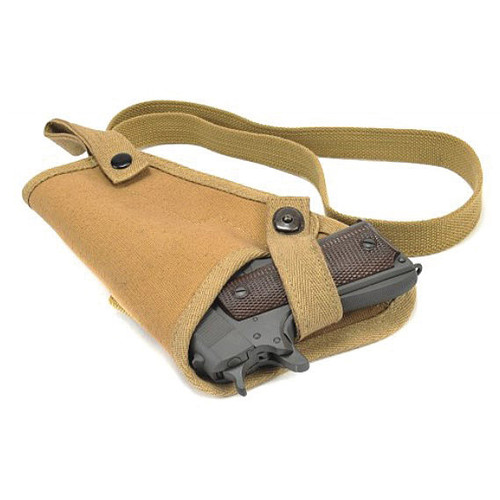 U.S. M3 Canvas 45 Tanker Shoulder Holster - Khaki Alt Image 3