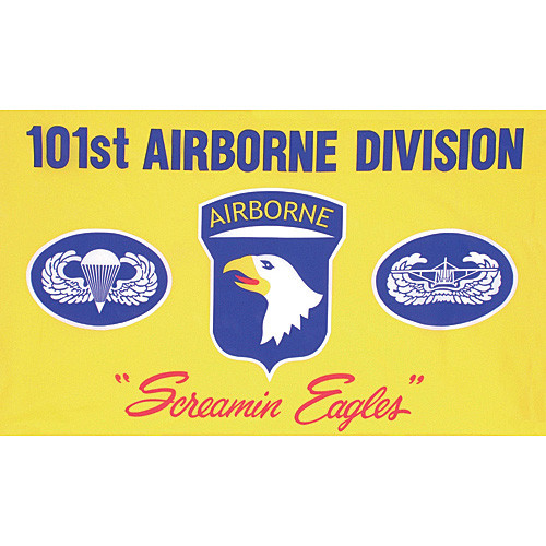 101st Airborne Division "Screamin' Eagles" Flag Main Image