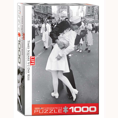 LIFE V-J Day Kiss in Times Square 1000pc Jigsaw Puzzle Main Image