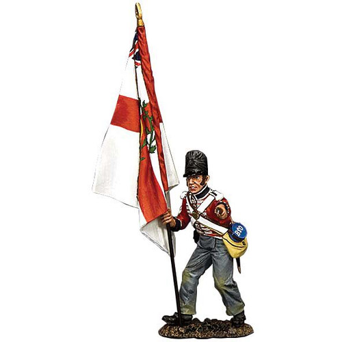 British Regimental Standard Bearer 1/30 Figure Main Image