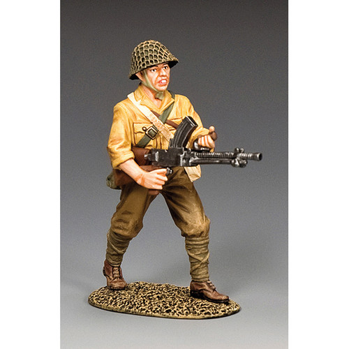 Japanese Advancing Machine Gunner 1/30 Figure Main Image