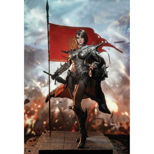 Female Knight of Fire 1/6 Figure - Black Alt Image 1