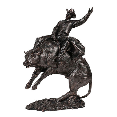Cowboy on Bull Statue Main Image