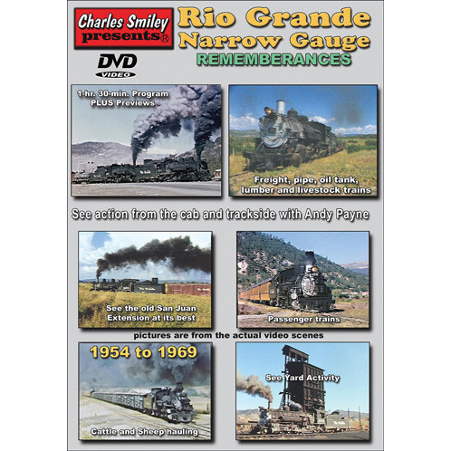 Rio Grande Narrow Gauge Remembrances - DVD Main Image