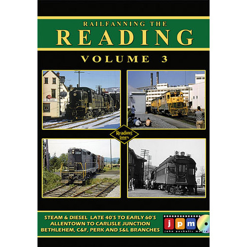 Railfanning the Reading, Vol. 3- DVD Main Image