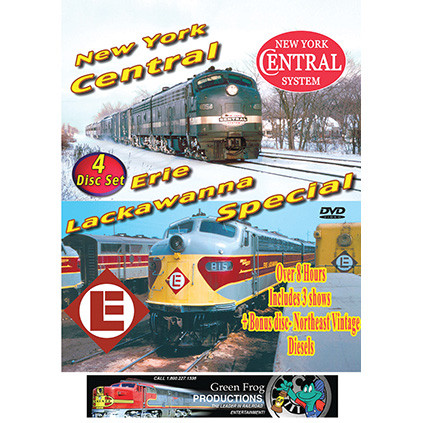 New York Central & Erie Lackawanna Special -4 DVD Set Main Image