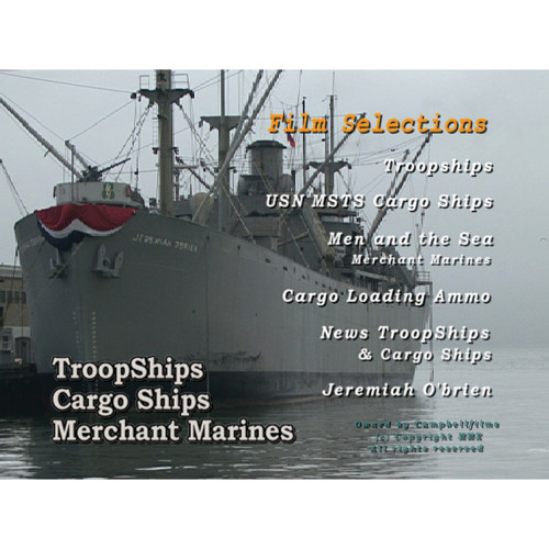 Troopships, Cargo Ships, Merchant Marines - DVD Alt Image 1