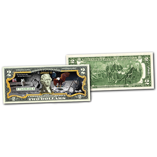 Apollo 11 "50th Anniversary" Man Landing on the Moon Genuine Alt Image 1