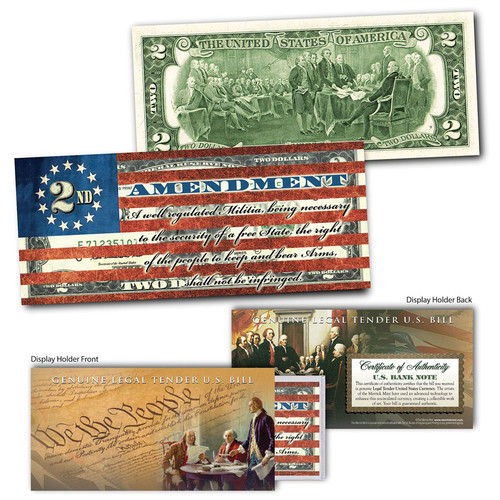2nd Amendment Flag $2 Bill Main Image