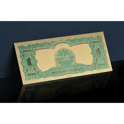 1899 $1 Black Eagle Gold Foil Note Alt Image 2