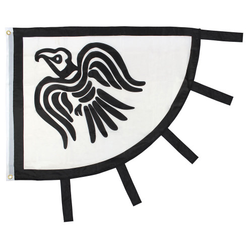Vikings Raven Cutout Flag Main Image