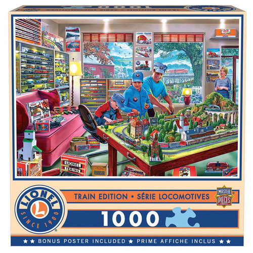 The Boy's Playroom 1000 Piece Jigsaw Puzzle Main Image