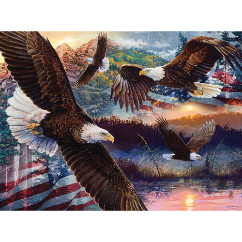 Land of Freedom 1000 Piece Puzzle Main Image