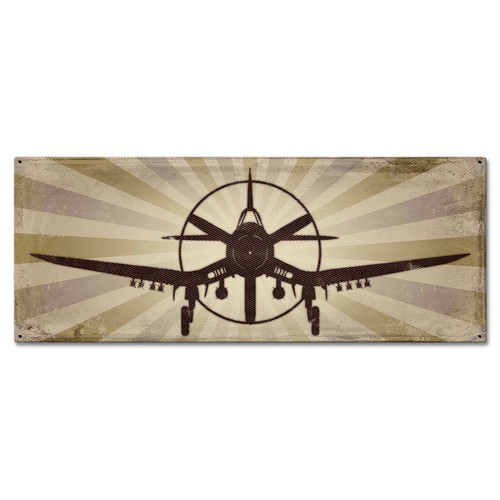 F4U Corsair Metal Sign Main Image