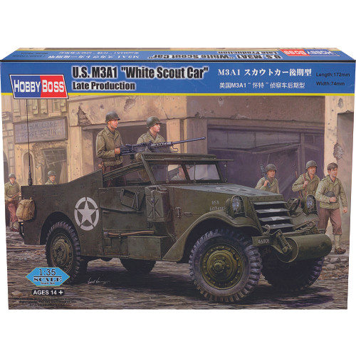 U.S. M3A1 "White Scout Car" 1/35 Kit Alt Image 2