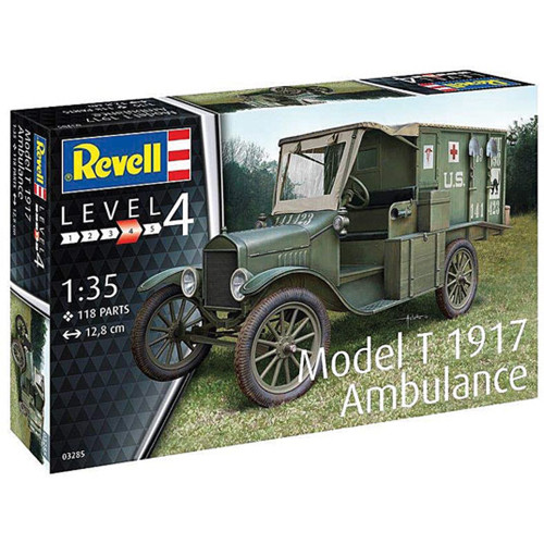 Model T 1917 Ambulance 1/35 Kit Alt Image 1