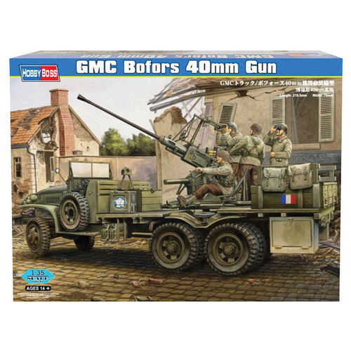 GMC Bofors 40mm Gun Cargo Truck 1/35 Kit Main Image