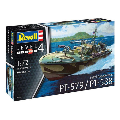 Patrol Torpedo Boat PT-588/PT-57 1/72 Kit Alt Image 1