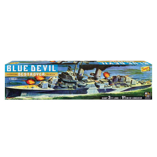 USS Melvin DD-680 "Blue Devil" 1/125 Kit Main Image