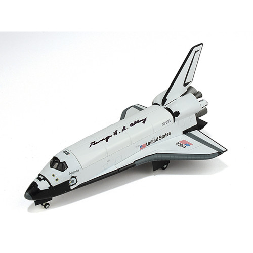 Space Shuttle Atlantis 1/200 Die Cast Model Alt Image 1