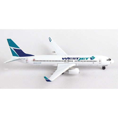 B737-800 1/300 Die Cast Model  Westjet Alt Image 3